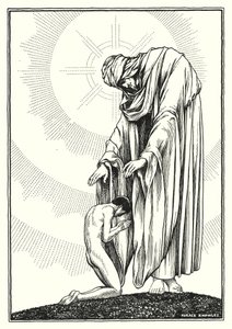 Illustration du Sermon sur la montagne (gravure) - Horace J. Knowles
