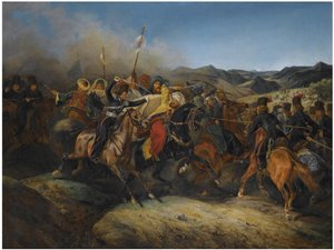 Une scène de la guerre russo-turque - Horace, Vernet