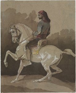 Arabe à cheval, vers 1800