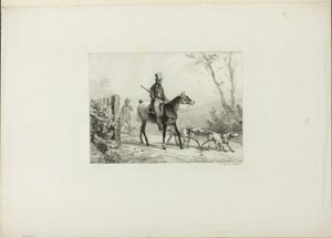 Pris en flagrant délit - Horace Vernet
