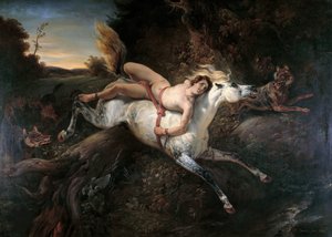 Mazeppa et les loups, 1826