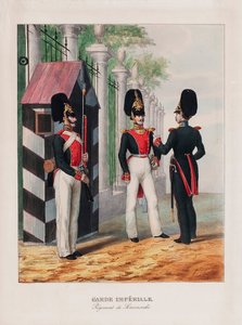 Régiment des gardes à pied de Semenovsky, premier quart du 19e siècle