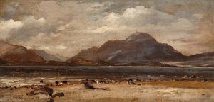 Loch Lomond et Ben Lomond, 1846