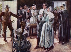 Illustration pour La Cour de Miles Standish par Henry Wadsworth Longfellow