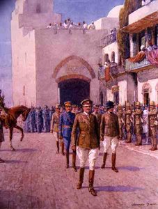 Le général Maude entrant à Bagdad, la métropole de l