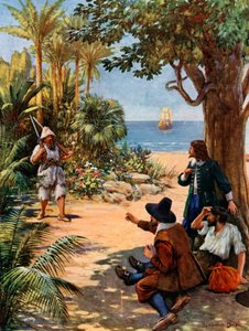 Illustration pour Robinson Crusoé