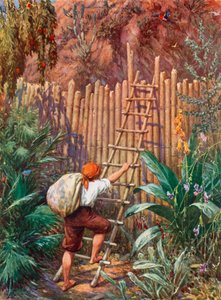Illustration pour Robinson Crusoé - Howard Davie