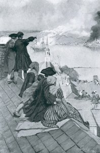 Regarder le Combat à Bunker Hill, illustration de 