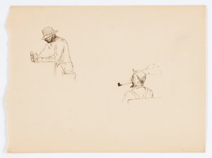 Sans titre (deux dessins d