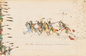 Au massacre de Sand Creek, 1874-75