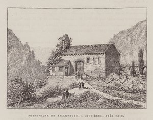 Notre-Dame de Villeneuve, à Lourieres, près de Foix - Hubert Clerget