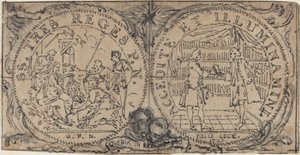 Médaillons ornementaux avec l