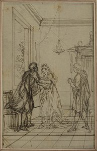 Étude pour "La Pharsale" de Lucain, Canto II