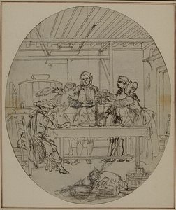 Étude pour une deuxième édition, jamais publiée, de "La Partie de Chasse de Henri IV" de Colle, Acte III, Scène 10