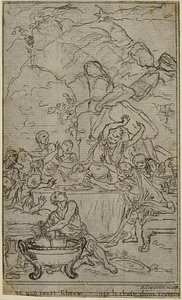 Study for an illustration in Tacitus "Tibère, ou Les Six Premiers Livres des Annales", Book IV, Vol. 2, 2nd Study