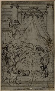 Study for an illustration in Tacitus "Tibère, ou Les Six Premiers Livres des Annales", Book VI, Vol. 3, Final Study - Hubert Francois Gravelot