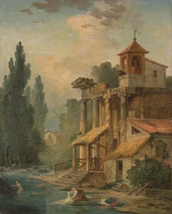 Un Caprice avec un Ermitage, 1796