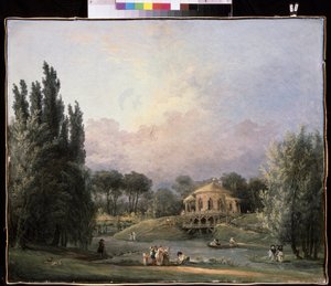 Dans un parc - Hubert Robert
