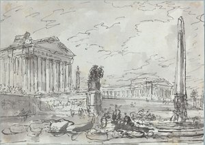 Fantaisie sur un ancien Campidoglio