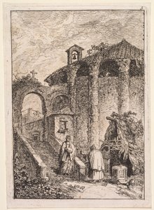 Les Soirées de Rome : Le Temple Antique