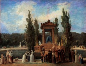 Monument élevé aux Tuileries en l