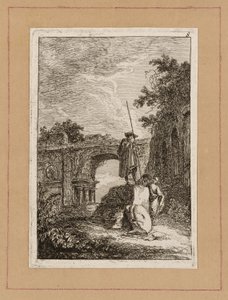 Planche huit de Soirées à Rome