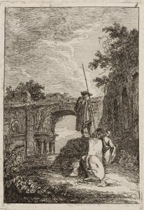Planche Huit des Soirées à Rome, 1763-64