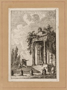 Planche Quatre des Soirées à Rome