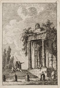 Planche Quatre des Soirées à Rome, 1763-64