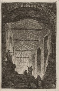 Planche Dix de Soirées à Rome, 1763-64 - Hubert Robert