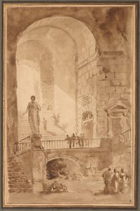 Escalier voûté