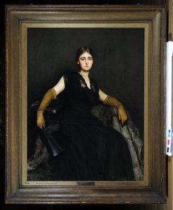 Envoûtée, ou Dame en Noir - Hubert von Herkomer
