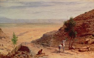La Route Entre Jérusalem et Jéricho - Hubert von Herkomer