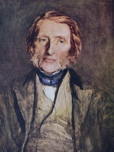 Portrait de John Ruskin - Hubert von Herkomer