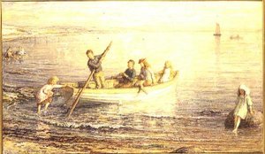 Enfants en bateau