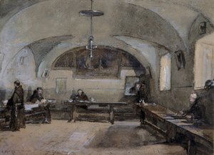 Intérieur du couvent des Capucins à Albano