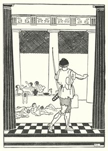 Ulysse tuant les prétendants de Pénélope - Hugh Chesterman