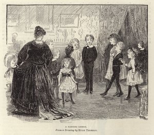 Une leçon de danse - Hugh Thomson