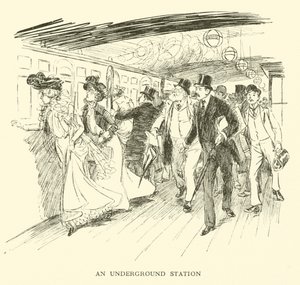 Une station de métro