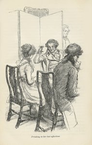 Buvant à ses meilleures affections, 1896 - Hugh Thomson
