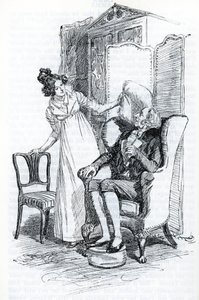 Emma et Mr Knightley (illustration) - Hugh Thomson