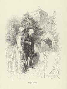 Illustration pour Amos Barton par George Eliot - Hugh Thomson