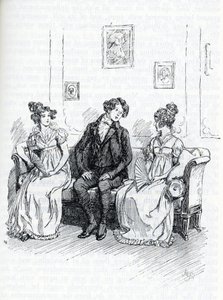 Illustration pour "Emma" de Jane Austen - Hugh Thomson