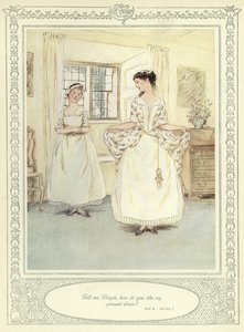 Illustration pour She Stoops to Conquer de Goldsmith - Hugh Thomson
