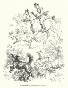 Illustration pour Northanger Abbey de Jane Austen - Hugh Thomson