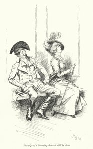 Illustration pour Northanger Abbey de Jane Austen
