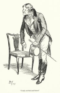 Illustration pour Persuasion de Jane Austen - Hugh Thomson