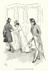 Illustration pour Persuasion de Jane Austen - Hugh Thomson