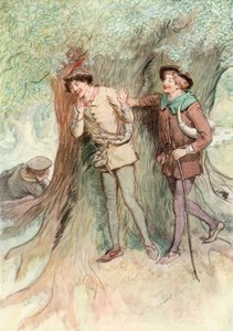 Illustration pour Comme il vous plaira de Shakespeare