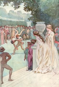 Illustration pour Comme il vous plaira de Shakespeare - Hugh Thomson
